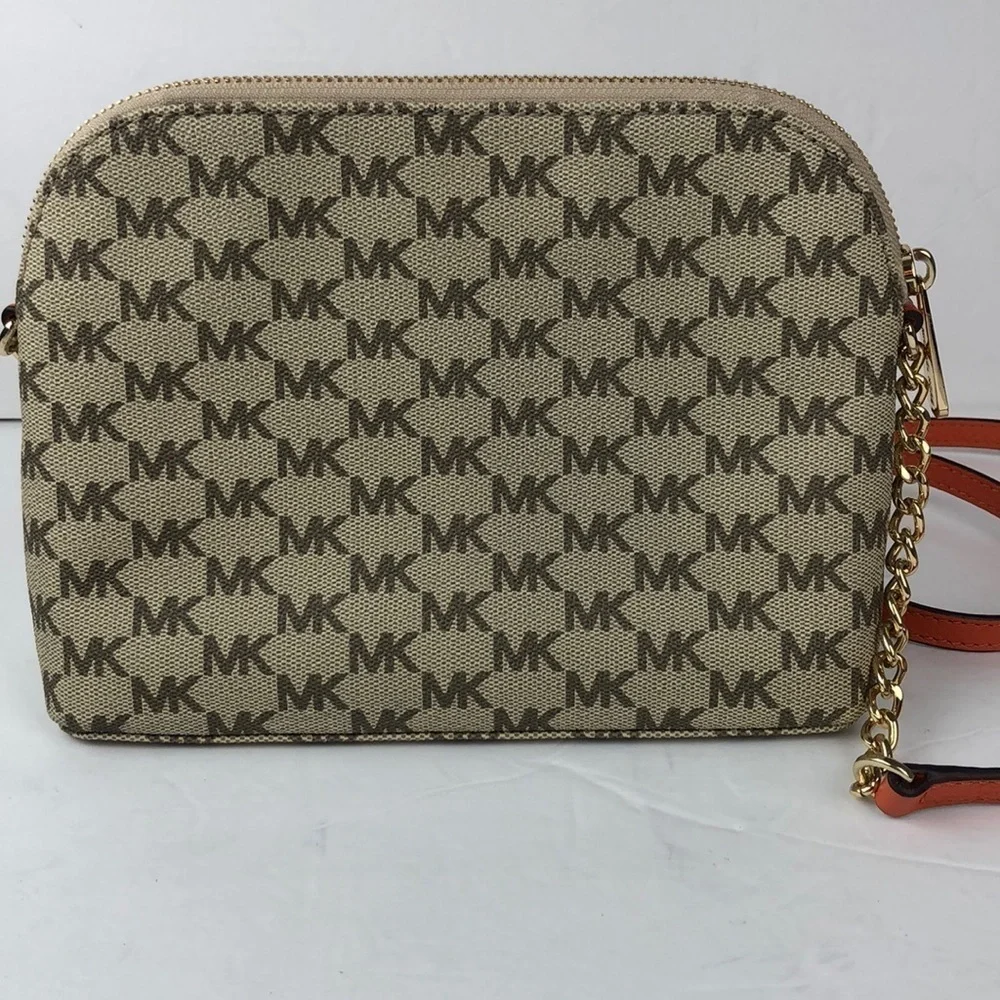 Michael Kors Cindy Signature Dome Crossbody